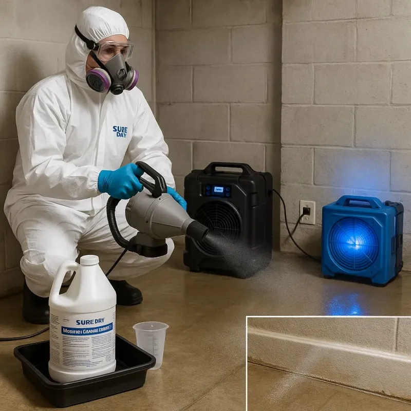 Sanitization and Odor Removal process in Newton, GA