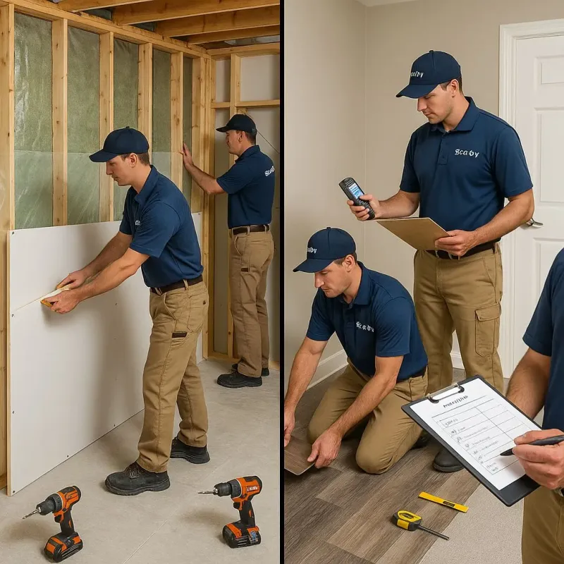 Repairs and Reconstruction process in Newton, GA