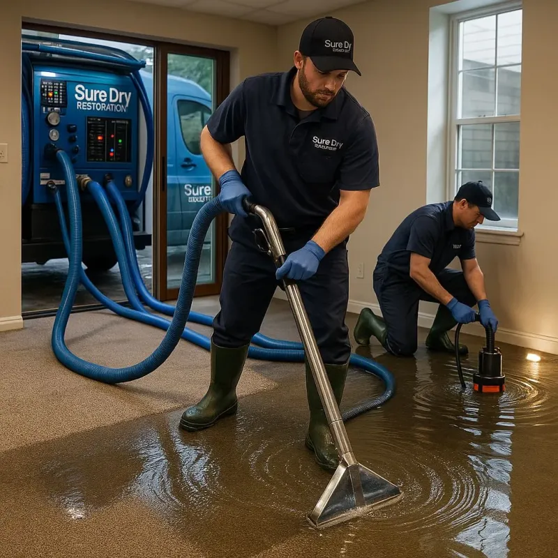 Water Extraction and Removal process in Newton, GA